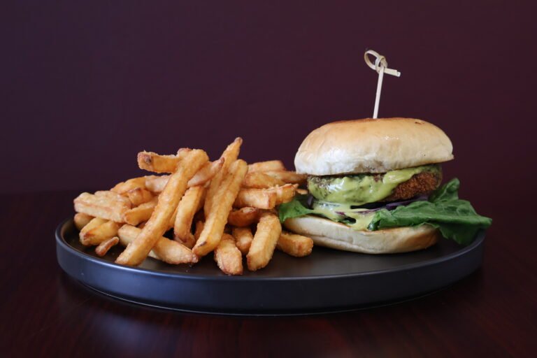 Burger With Fries 768x512